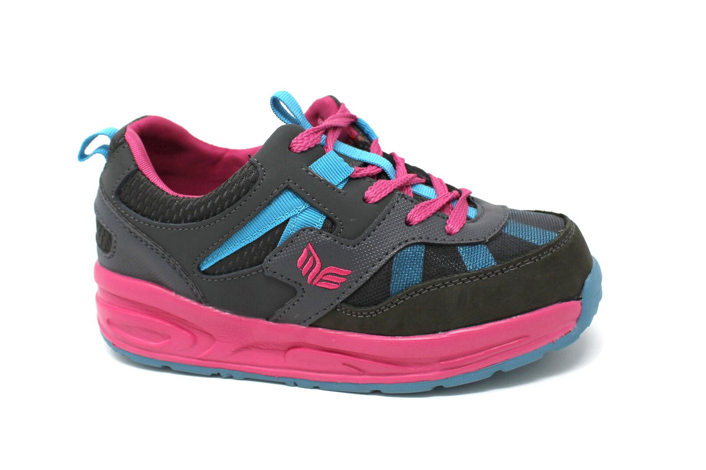 MT. Emey MTX16 Pink - Kids Extra Depth  Athletic Walking Shoes with Laces