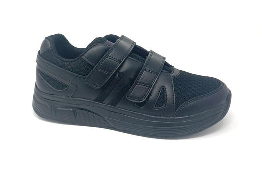 FITec 9331 Black - Lady's Added-Depth Light Mesh Walking Shoe