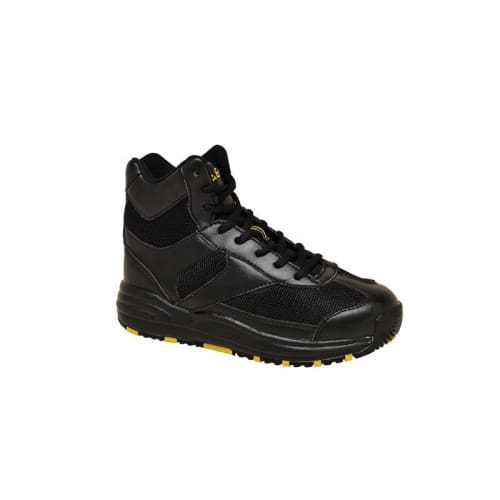 Mt. Emey 2152 Black - Children Oil/Slip Resistant Boots with Laces
