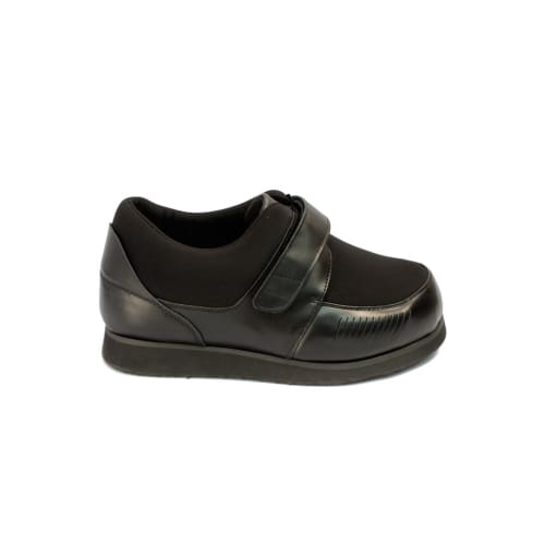 Mt. Emey 628-E Black (10E/14E Width) - Black Womens Lycra Casual Shoes - Shoes