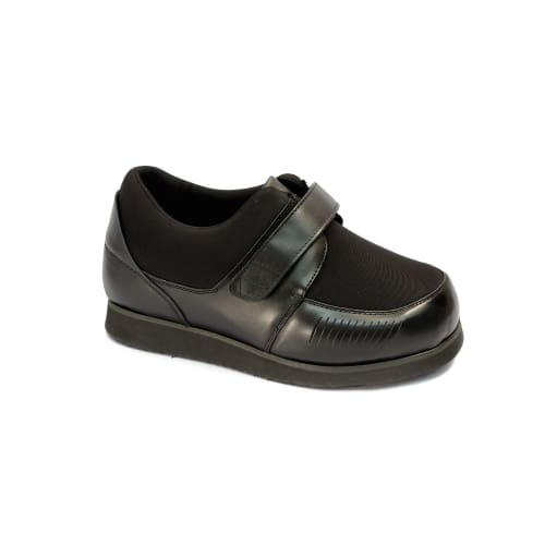 Mt. Emey 628-E Black (10E/14E Width) - Black Womens Lycra Casual Shoes - Shoes