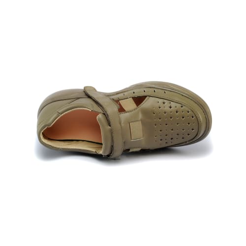 Mt. Emey 9212 Taupe - Women's Extreme-Light Sandals – TheWideShoes.com