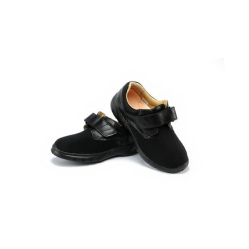 Mt. Emey 9602 Black Lycra - Mens Extra-Depth Casual Shoes - Shoes