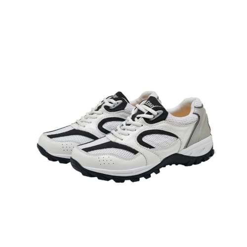 Mt. Emey 9702-3L White - Mens Explorer I Black Athletic Shoe With Laces - Shoes