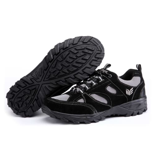 Mt. Emey 9708-1L Black - Mens Extreme-Light Athletic Walking Shoes - Shoes