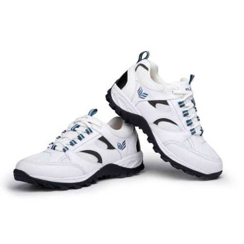 Mt. Emey 9708-3L White - Mens Extreme-Light Athletic Walking Shoes - Shoes